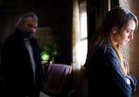 雪の轍(わだち)